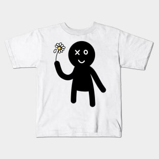 Little Guy with a Daisy Kids T-Shirt